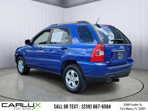 Smart Blue 2010 Kia Sportage 4WD 4dr V6 Auto LX