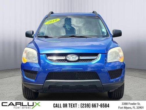 Smart Blue 2010 Kia Sportage 4WD 4dr V6 Auto LX
