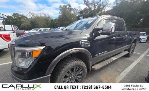 Magnetic Black 2016 Nissan Titan XD 2WD Crew Cab Platinum Reserve Diesel