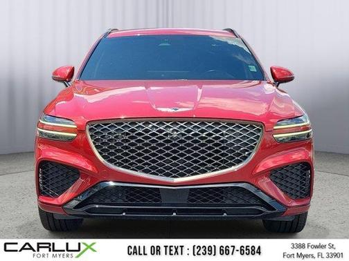 Mauna Red 2023 Genesis GV70 2.5T AWD