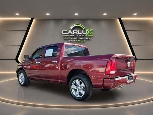 Bright Red 2018 RAM 1500 Express 4x2 Crew Cab 5'7" Box