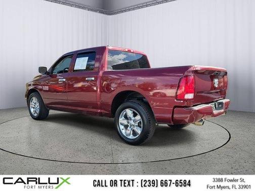 Bright Red 2018 RAM 1500 Express 4x2 Crew Cab 5'7" Box