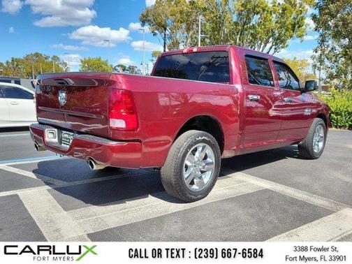 Bright Red 2018 RAM 1500 Express 4x2 Crew Cab 5'7" Box