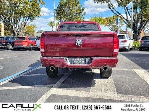 Bright Red 2018 RAM 1500 Express 4x2 Crew Cab 5'7" Box