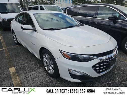 Summit White 2023 Chevrolet Malibu 4dr Sdn 1LT