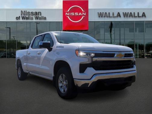 Summit White 2023 Chevrolet Silverado 1500 LT