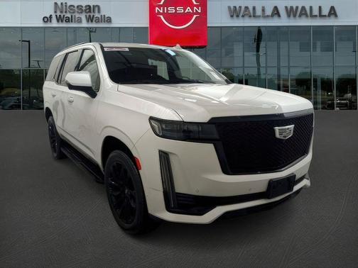 Crystal White Tri-Coat 2021 Cadillac Escalade Sport