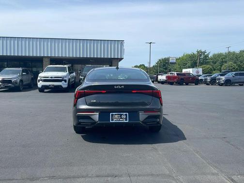 Gray 2025 Kia K5 LXS