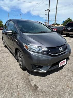 Modern Steel Metallic 2015 Honda Fit EX