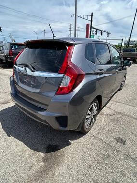 Modern Steel Metallic 2015 Honda Fit EX
