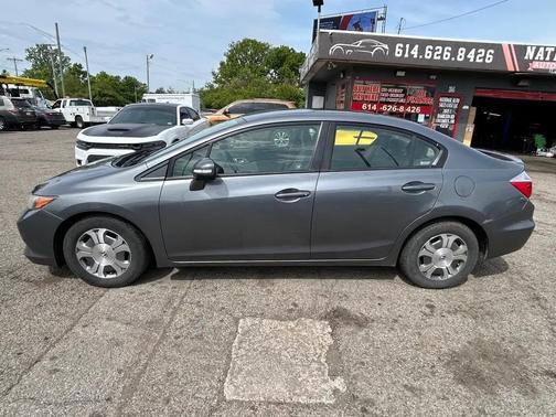 Polished Metal Metallic 2012 Honda Civic Hybrid Base