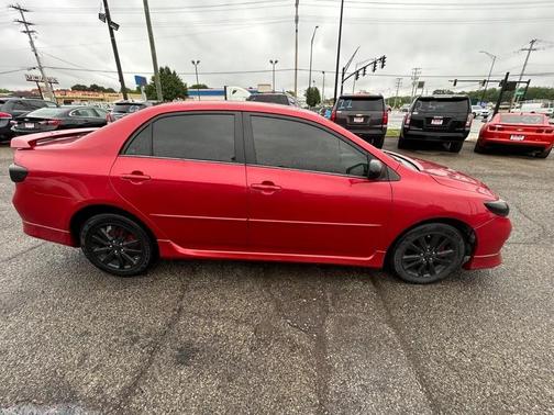 Barcelona Red Metallic 2010 Toyota Corolla S