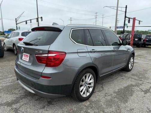Space Gray Metallic 2014 BMW X3 xDrive28i