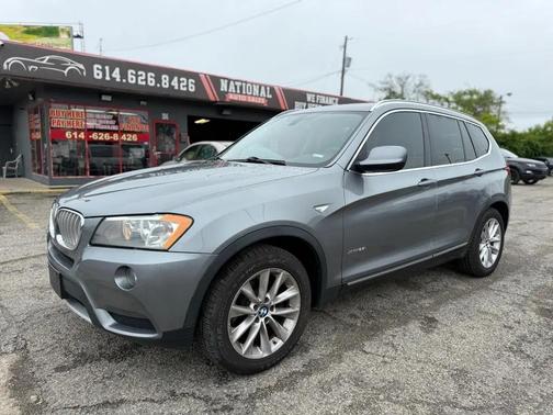 Space Gray Metallic 2014 BMW X3 xDrive28i