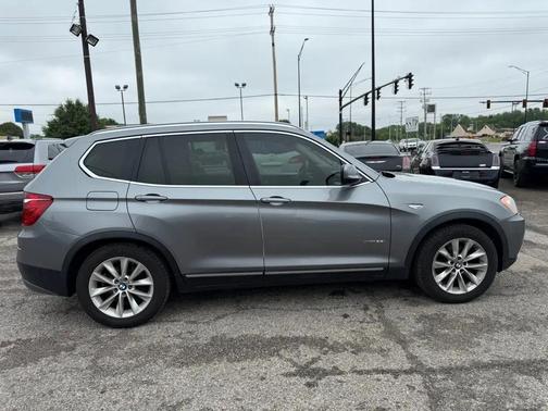 Space Gray Metallic 2014 BMW X3 xDrive28i