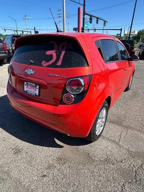 Inferno Orange Metallic 2012 Chevrolet Sonic 2LT