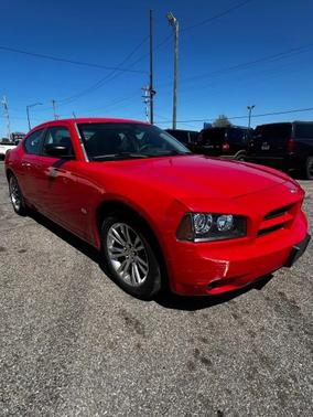 Red 2008 Dodge Charger SE