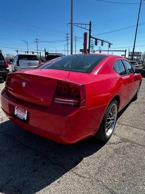Red 2008 Dodge Charger SE