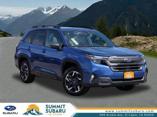 Daybreak Blue Pearl 2026 Subaru Forester Hybrid Limited