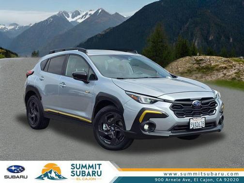 Ice Silver Metallic 2025 Subaru Crosstrek Sport