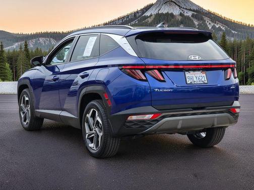 Intense Blue 2023 Hyundai TUCSON Limited