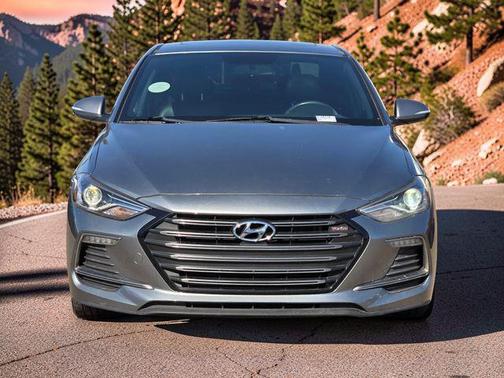 Galactic Gray Metallic 2018 Hyundai ELANTRA Sport