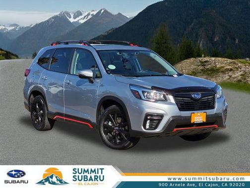 Ice Silver Metallic 2020 Subaru Forester Sport