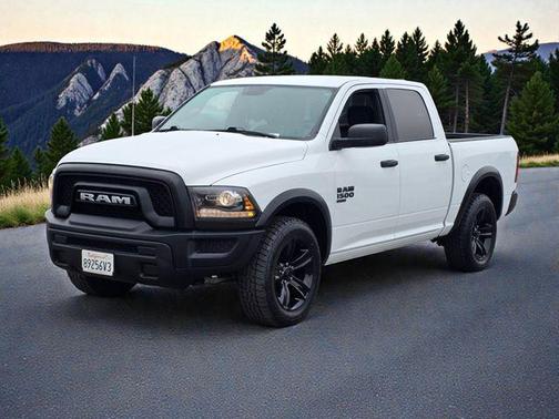 Bright White Clearcoat 2024 RAM 1500 Classic Warlock Crew Cab 4x4 5'7' Box
