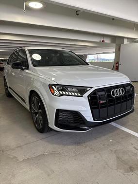 Glacier White Metallic 2023 Audi SQ7 4.0T Premium Plus