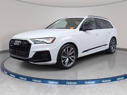 Glacier White Metallic 2023 Audi SQ7 4.0T Premium Plus