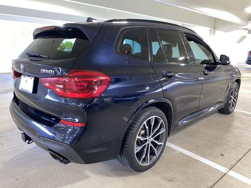 Carbon Black Metallic 2018 BMW X3 M40i