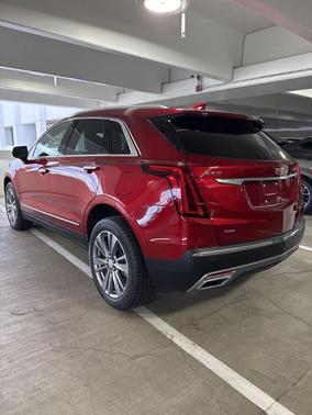 Radiant Red 2025 Cadillac XT5 Premium Luxury