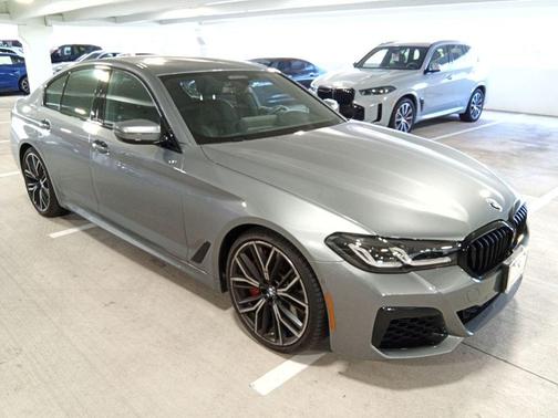 Skyscraper Gray Metallic 2023 BMW M550 i xDrive