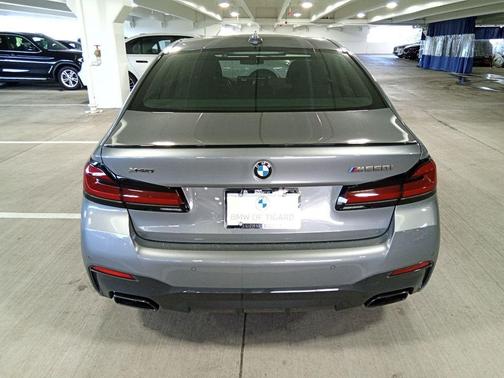 Skyscraper Gray Metallic 2023 BMW M550 i xDrive