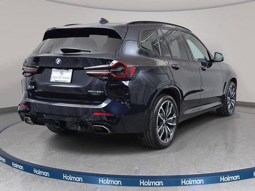 Carbon Black Metallic 2023 BMW X3 xDrive30i