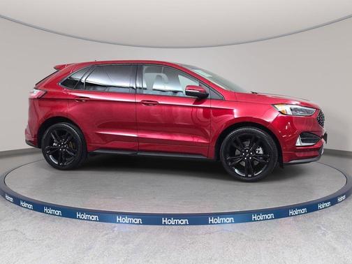Red 2020 Ford Edge ST