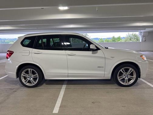 Alpine White 2014 BMW X3 xDrive35i