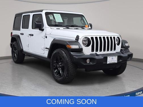 Bright White Clearcoat 2021 Jeep Wrangler Unlimited Sport Altitude