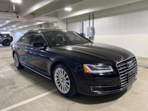 Brilliant Black 2015 Audi A8 3.0T