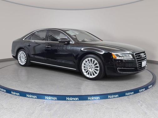 Brilliant Black 2015 Audi A8 3.0T