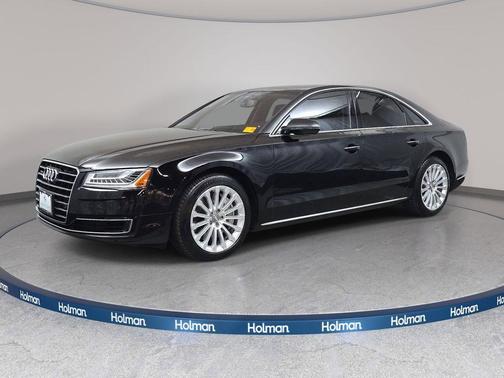 Brilliant Black 2015 Audi A8 3.0T