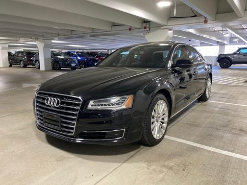 Brilliant Black 2015 Audi A8 3.0T