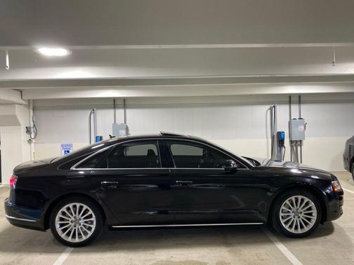 Brilliant Black 2015 Audi A8 3.0T