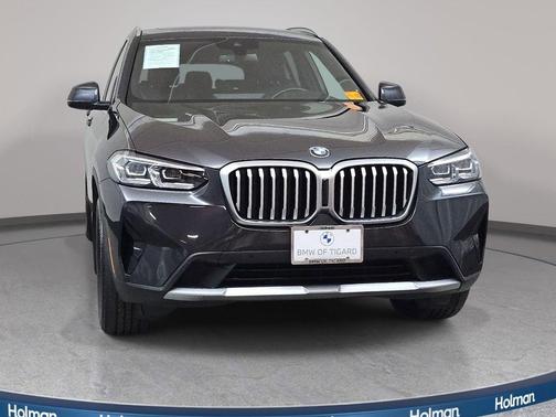 Dark Graphite Metallic 2022 BMW X3 xDrive30i