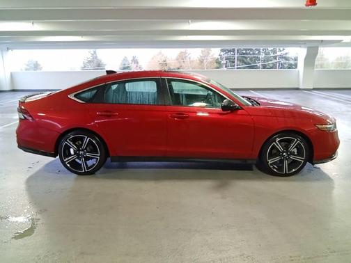 Radiant Red Metallic 2023 Honda Accord Hybrid Sport