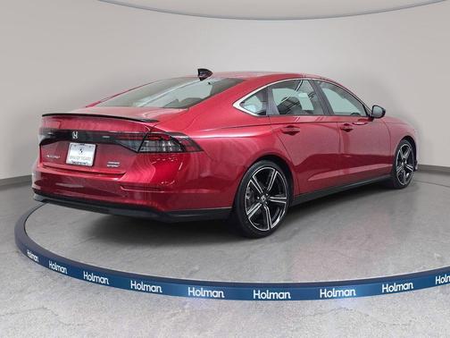 Radiant Red Metallic 2023 Honda Accord Hybrid Sport