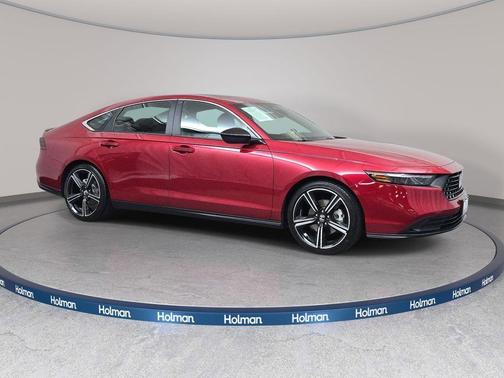 Radiant Red Metallic 2023 Honda Accord Hybrid Sport