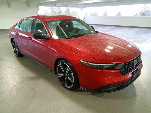 Radiant Red Metallic 2023 Honda Accord Hybrid Sport