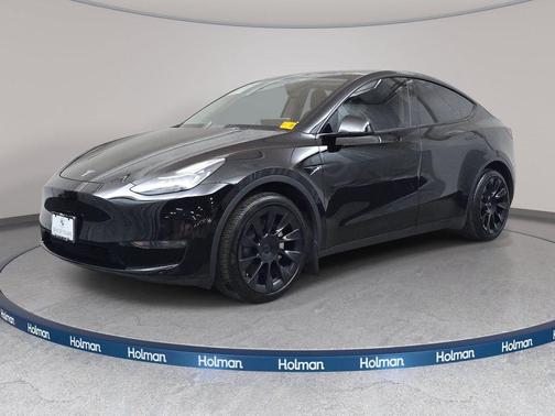 Black 2021 Tesla Model Y Long Range