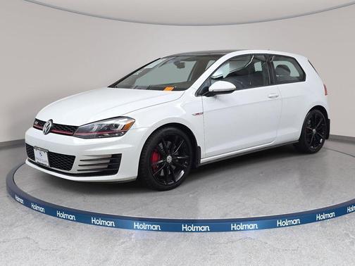 Pure White 2015 Volkswagen Golf GTI